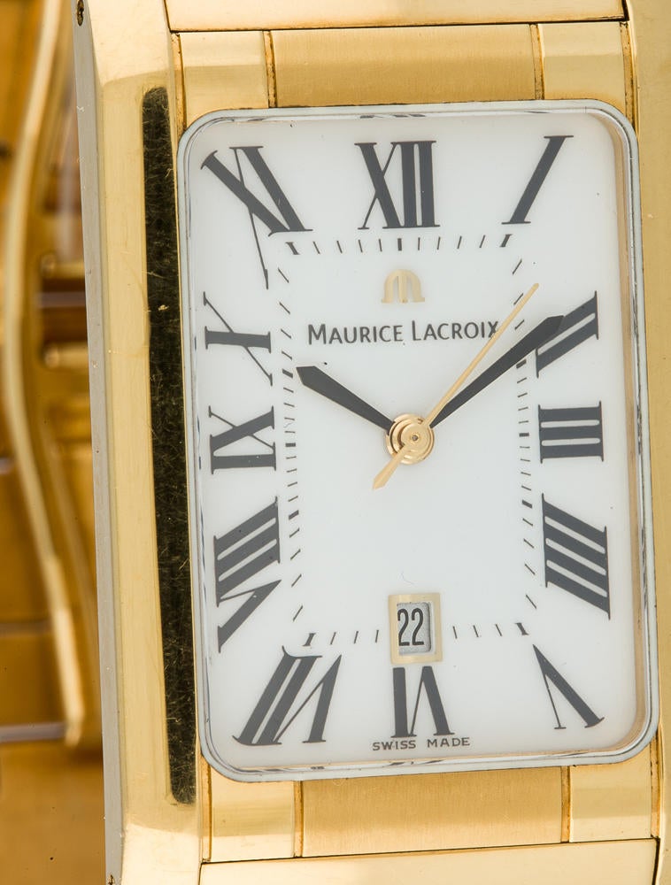 Maurice Lacroix 18K Gold Watch - Gold - 0MA20023 | The RealReal