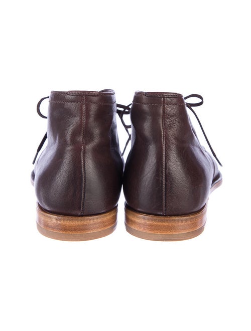 Prada Leather Chukka Boots