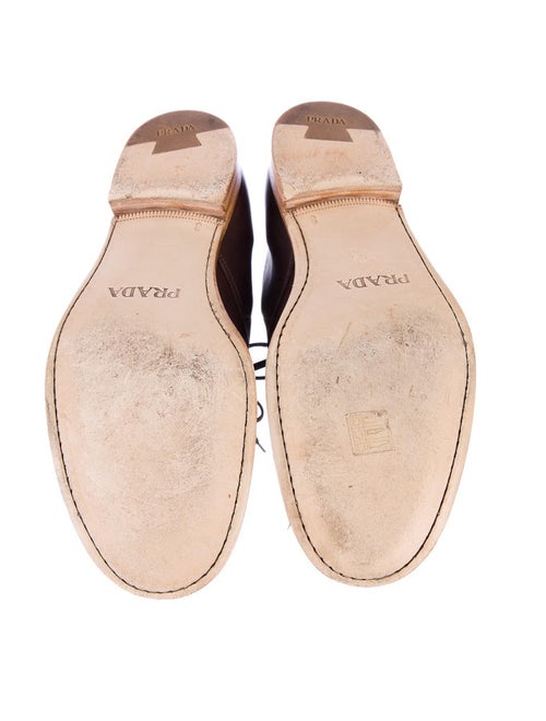 Prada Leather Chukka Boots