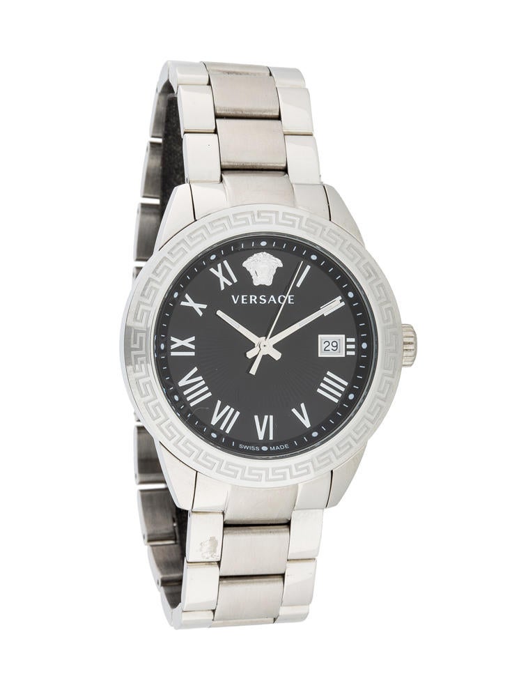 Versace Landmark Stainless Steel Watch
