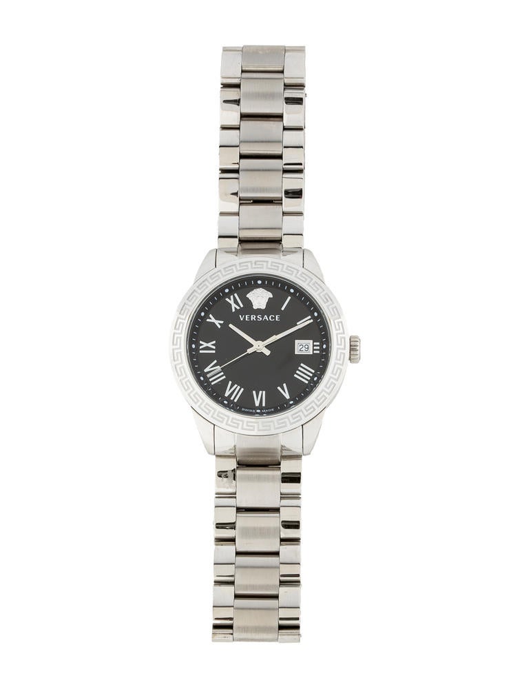 Versace Landmark Stainless Steel Watch