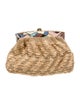 13BC Straw Evening Bag