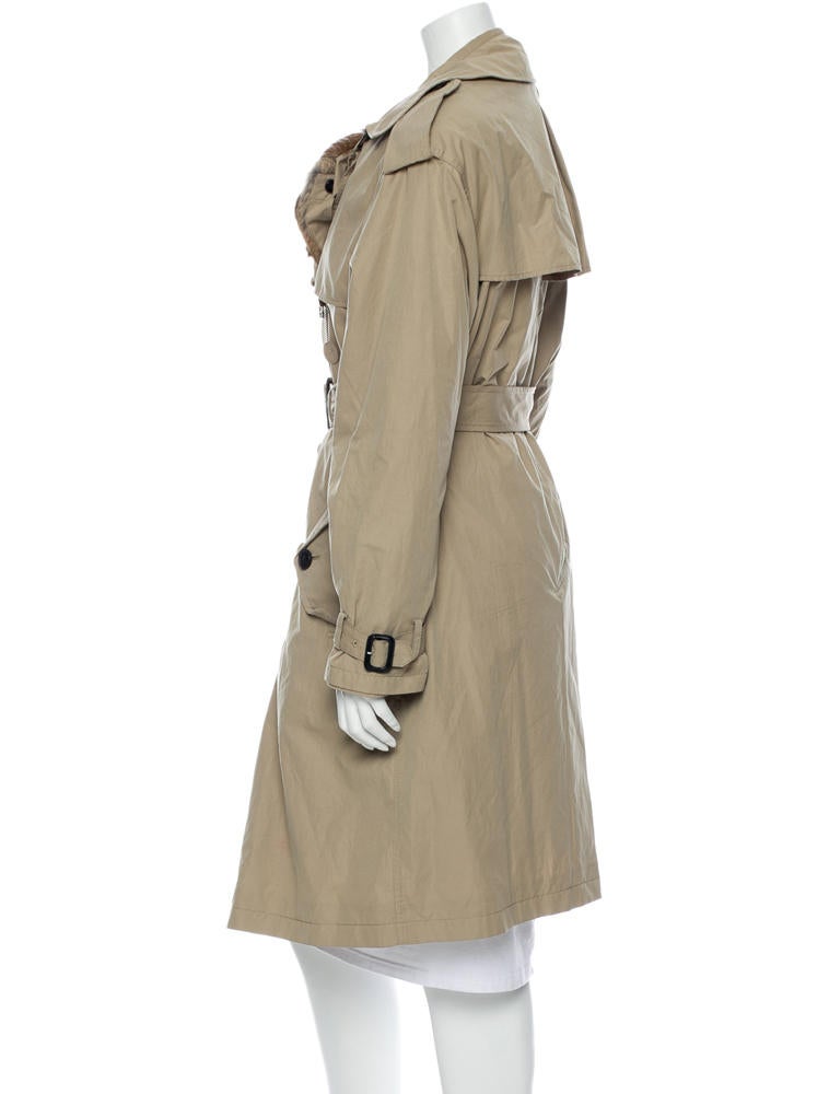 Mens Fur Lined Trench Coat Cw833212 Fur Lined Trench Coat