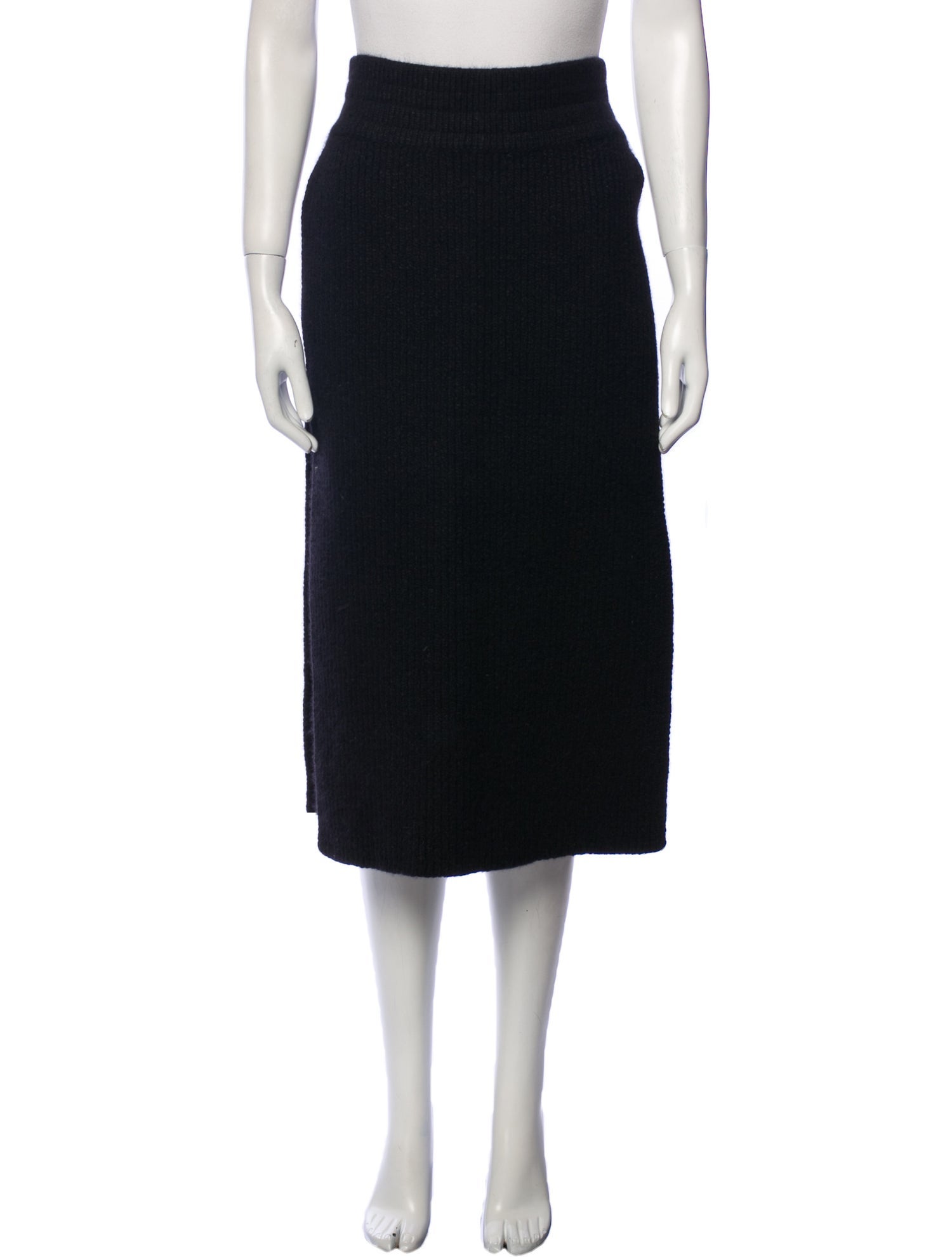 Protagonist Cutout Accent Midi Length Skirt