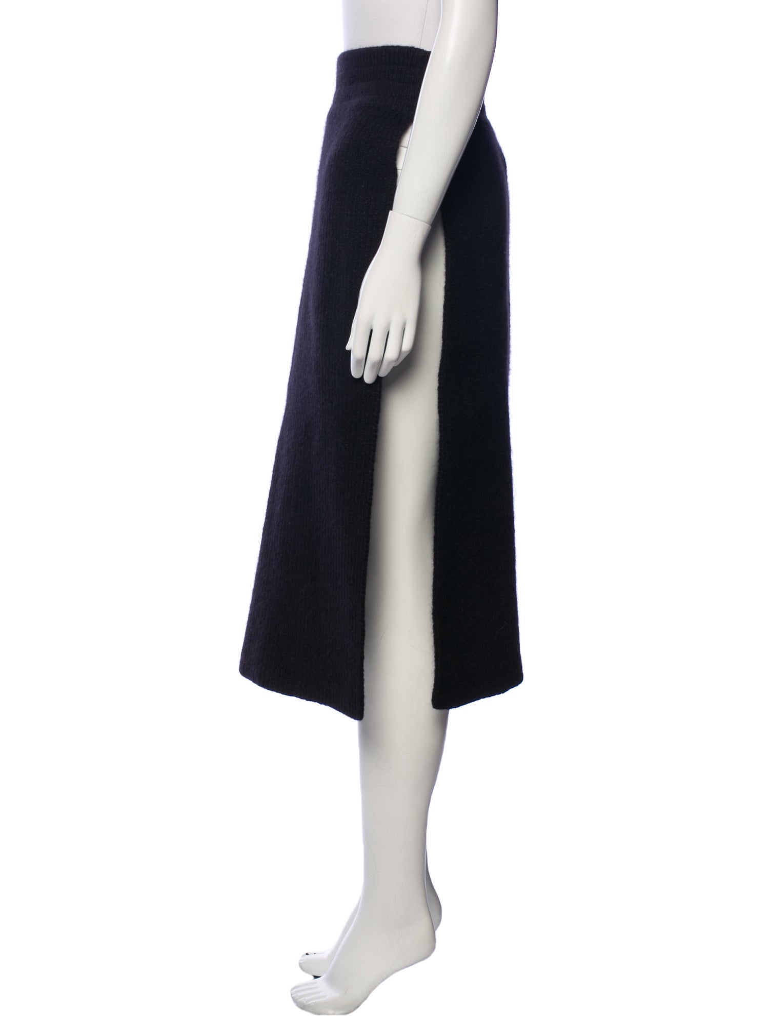 Protagonist Cutout Accent Midi Length Skirt