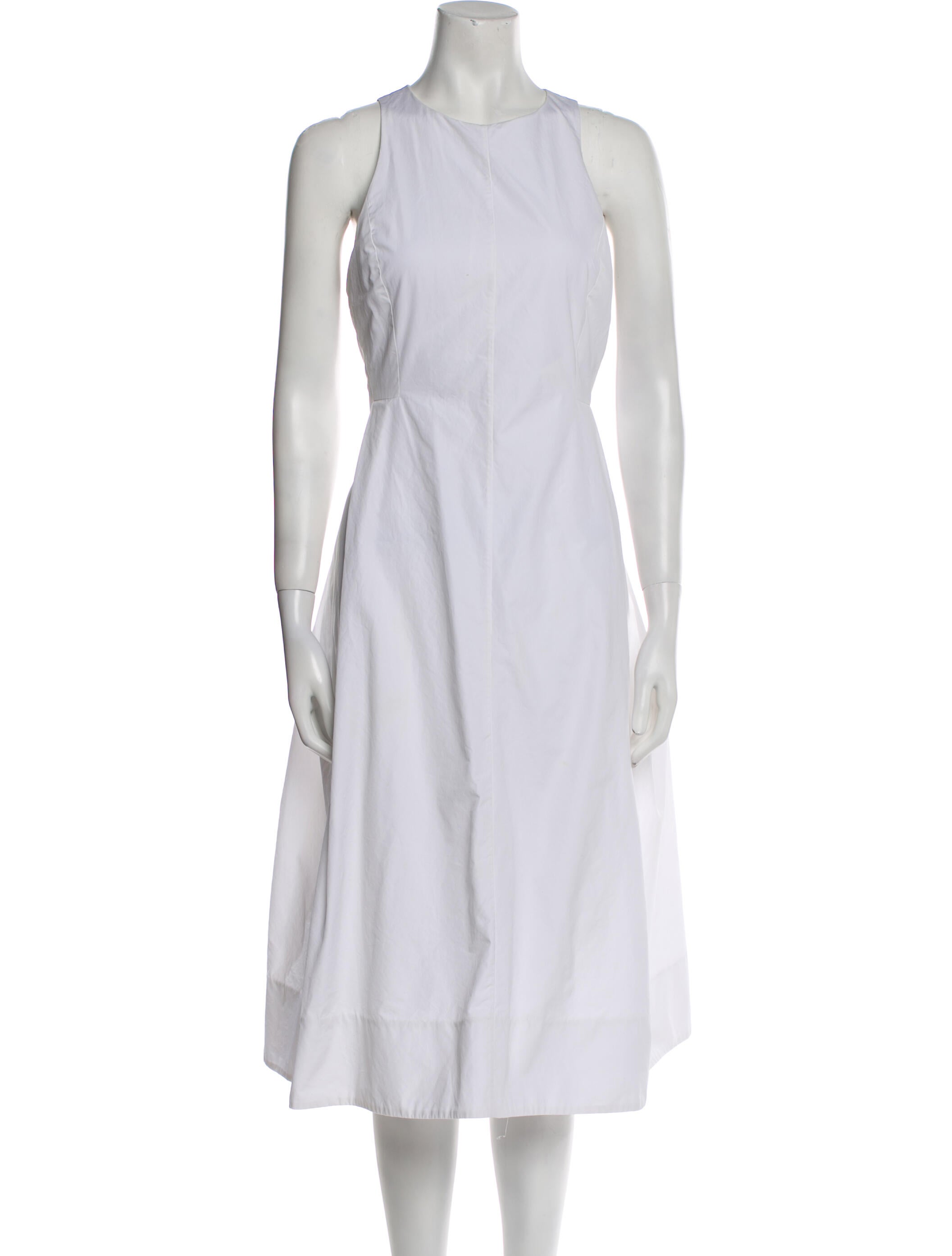 Protagonist Crew Neck Midi Length Dress