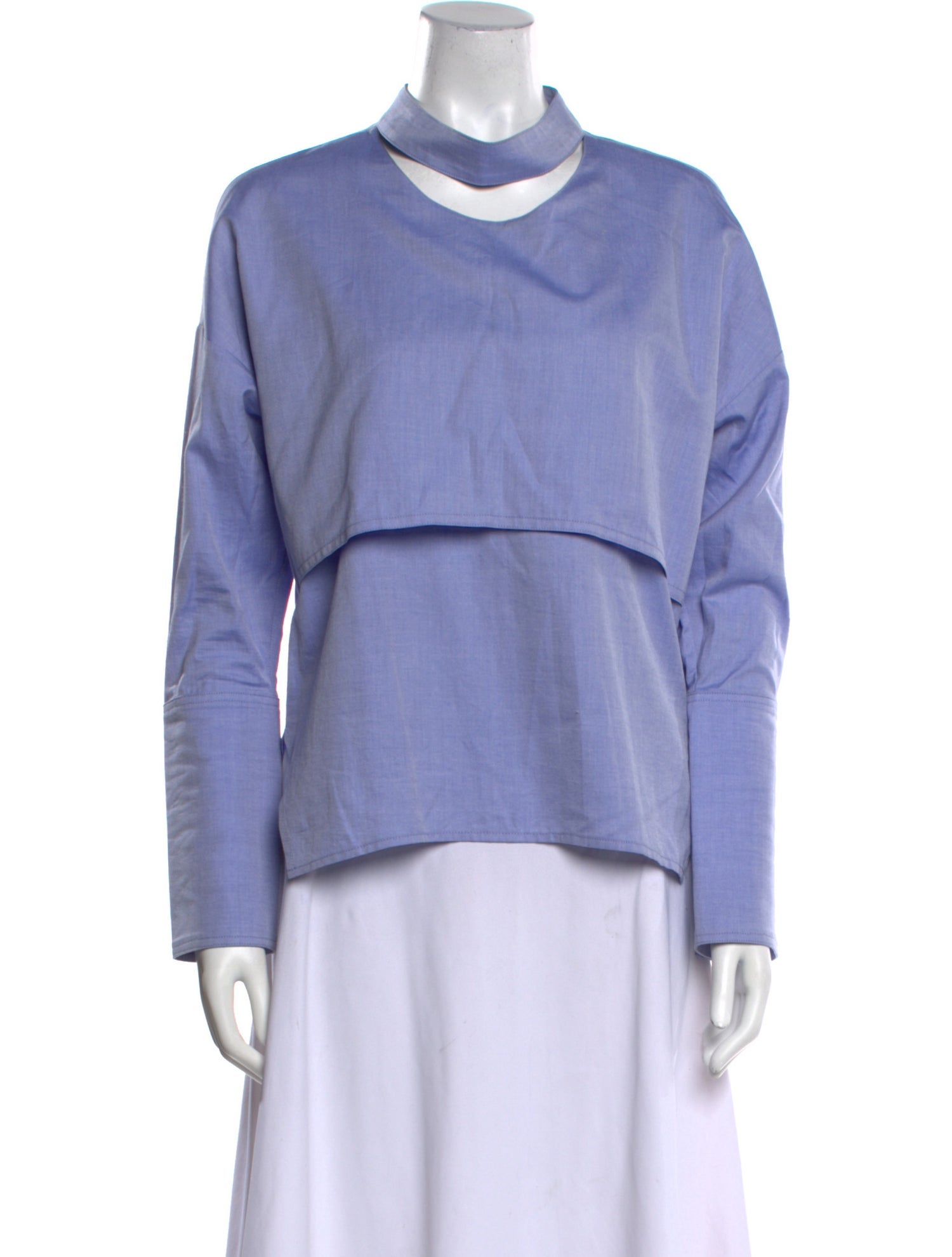 Protagonist Mock Neck Long Sleeve Sweatshirt