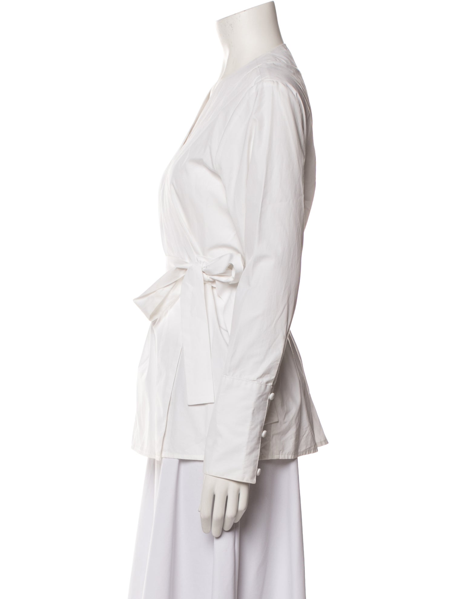 Protagonist V-Neck Long Sleeve Top