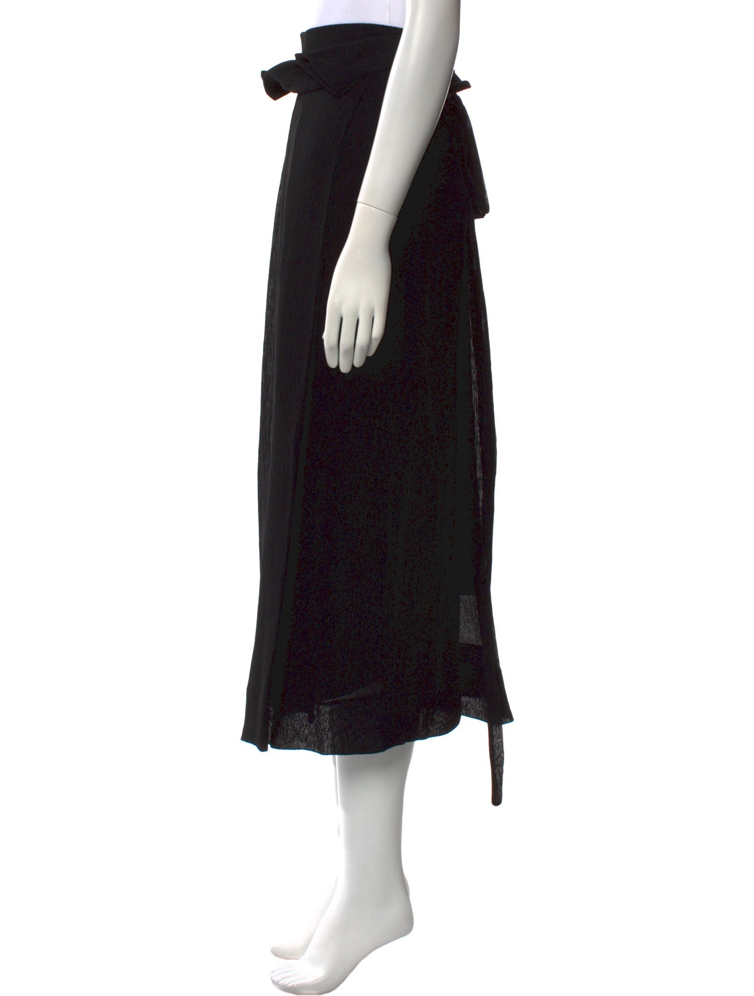 Protagonist Silk Midi Length Skirt