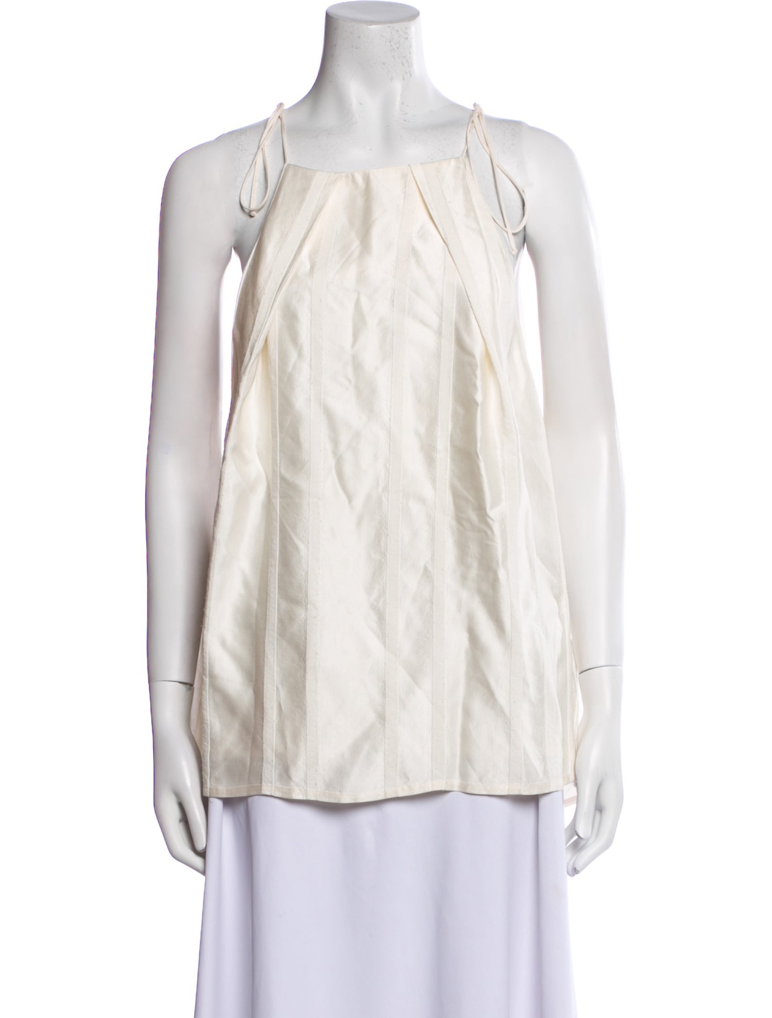 Protagonist Square Neckline Sleeveless Blouse