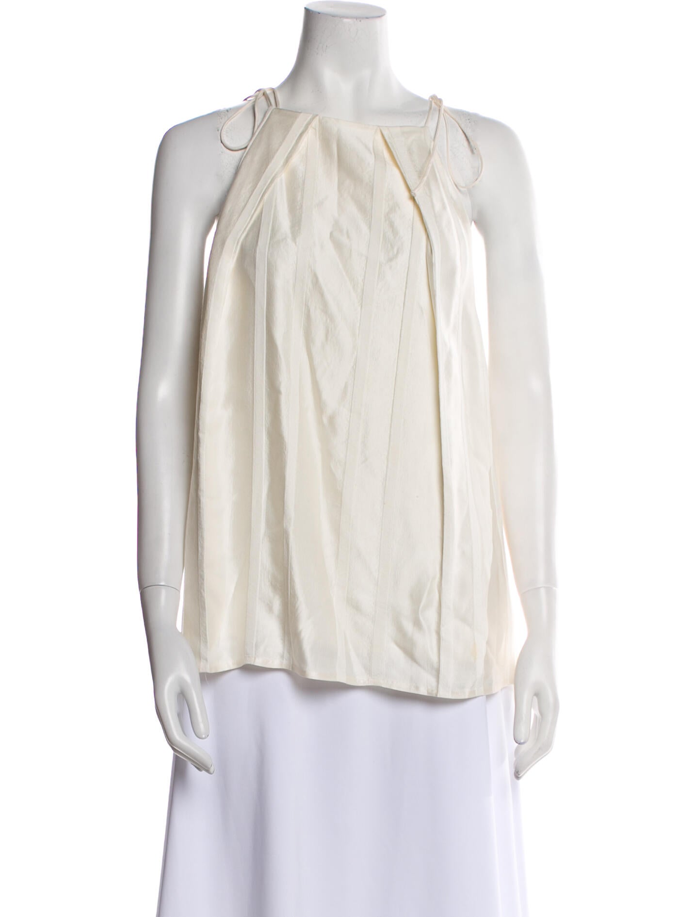 Protagonist Square Neckline Sleeveless Blouse