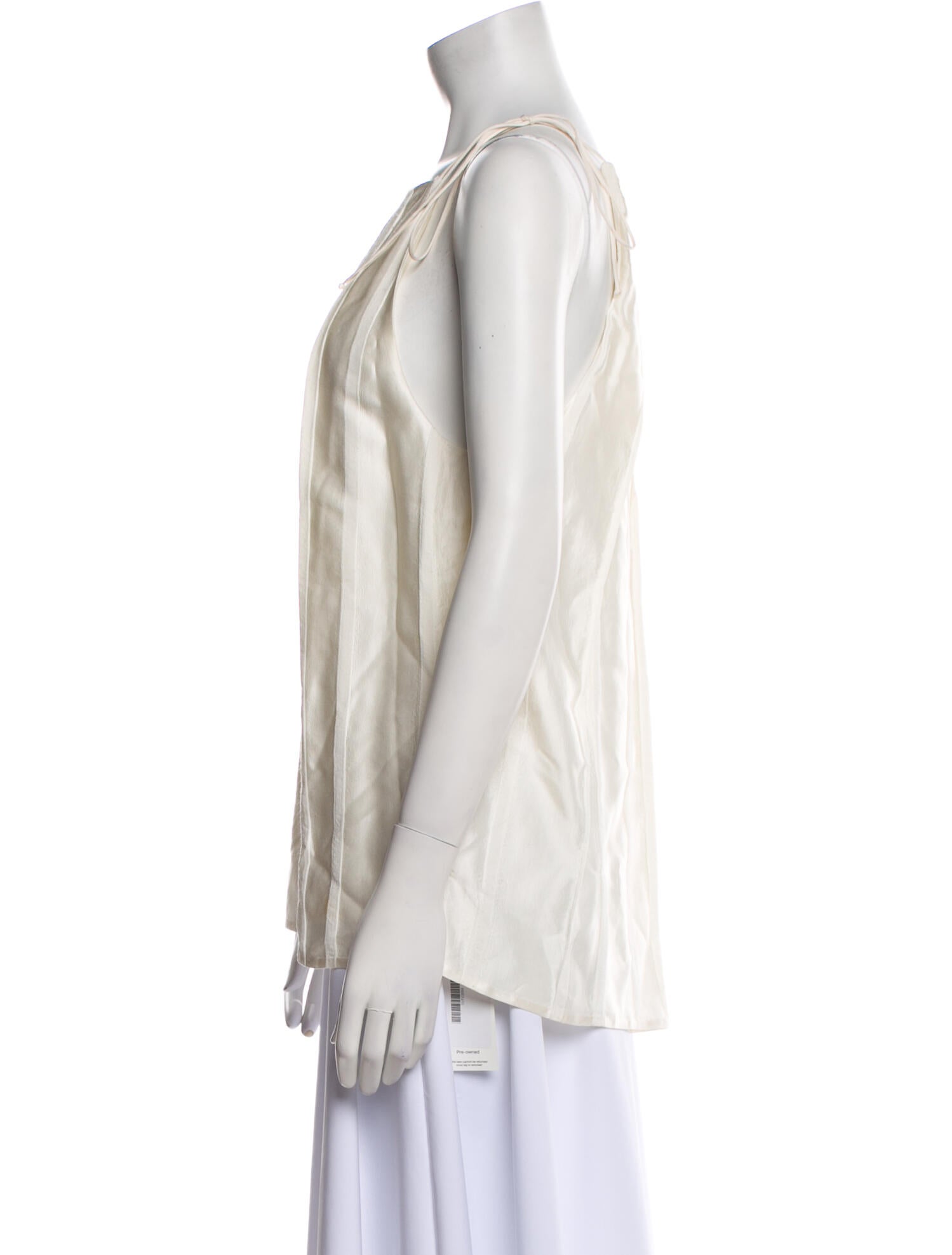 Protagonist Square Neckline Sleeveless Blouse