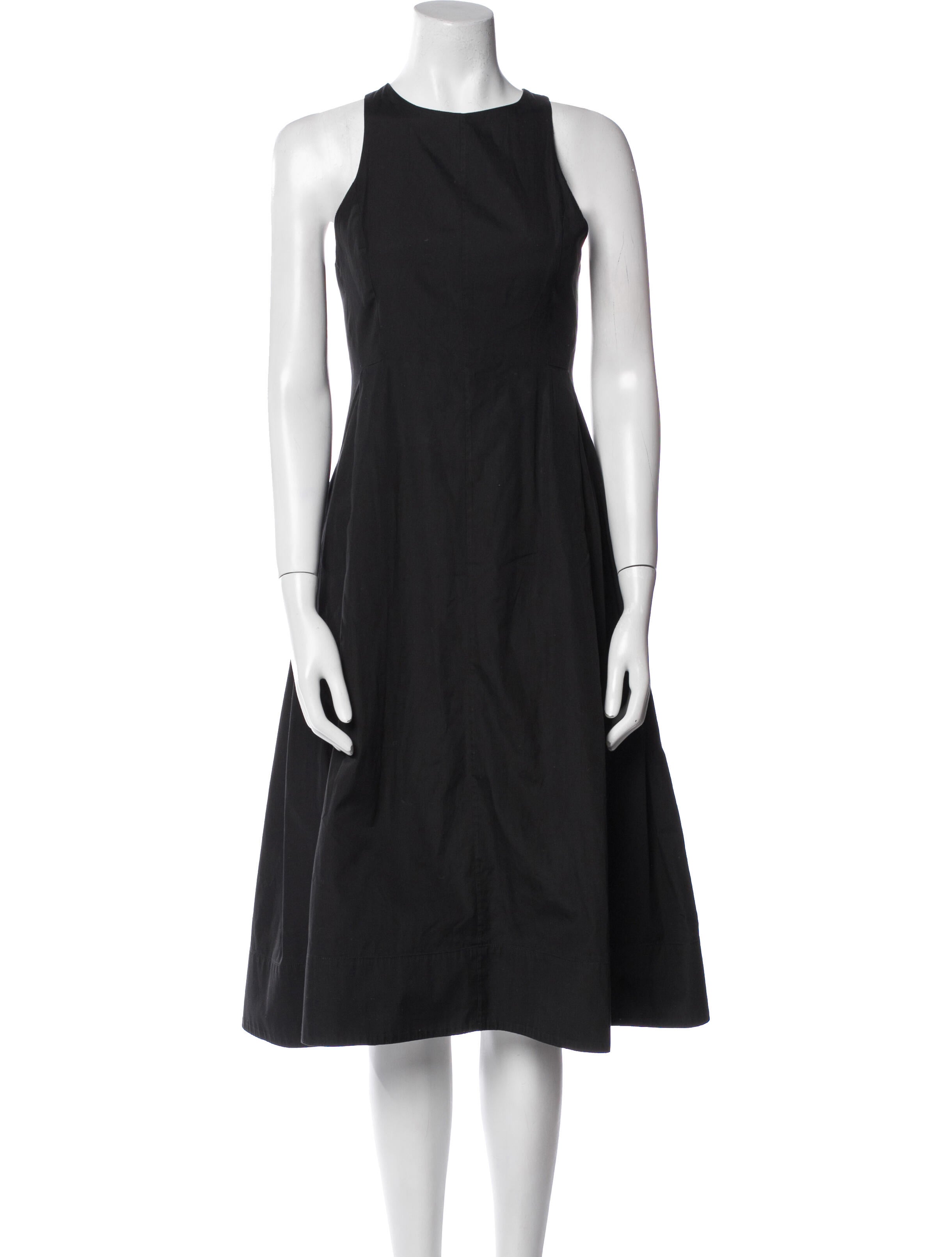 Protagonist Crew Neck Midi Length Dress