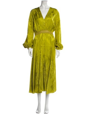 Silvia Tcherassi Dresses V-Neck Long Dress S