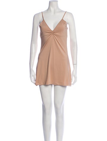 Silvia Tcherassi Dresses V-Neck Mini Dress XS