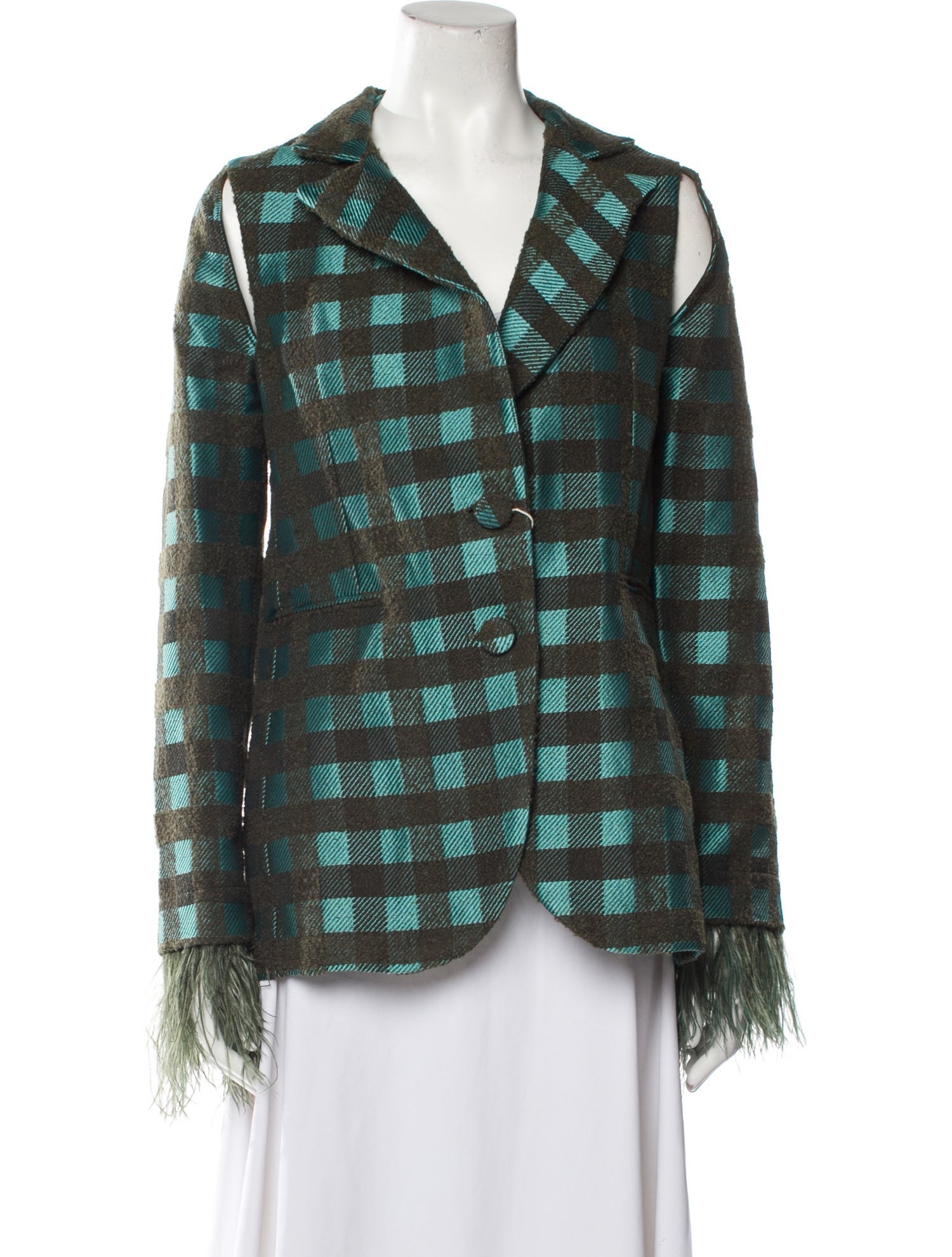 Silvia Tcherassi Striped Evening Jacket