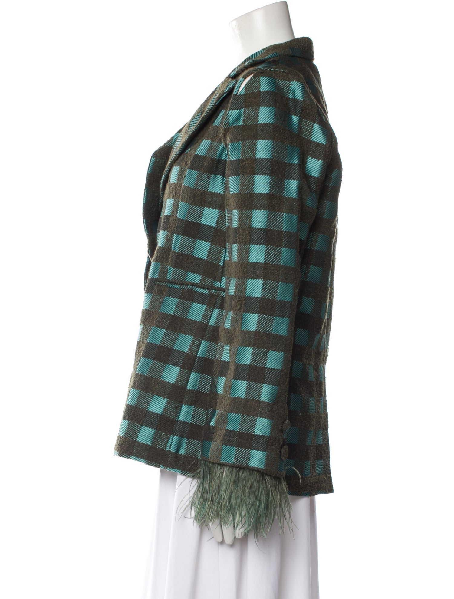 Silvia Tcherassi Striped Evening Jacket