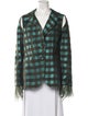 Silvia Tcherassi Tweed Pattern Evening Jacket