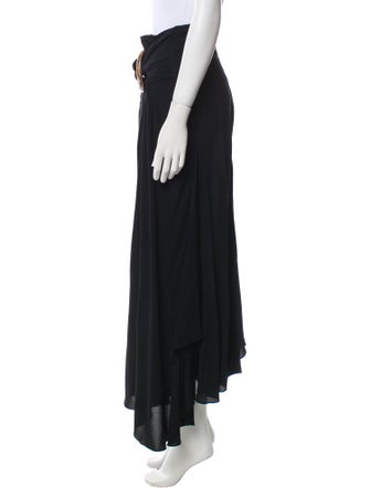 Silvia Tcherassi Ruffle Embellishment Long Skirt