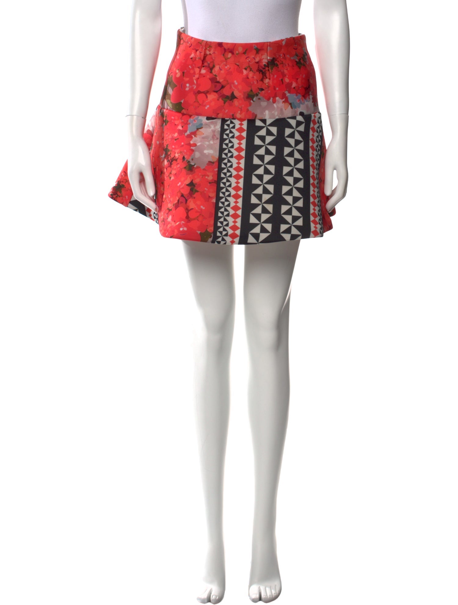 Silvia Tcherassi Linen Mini Skirt