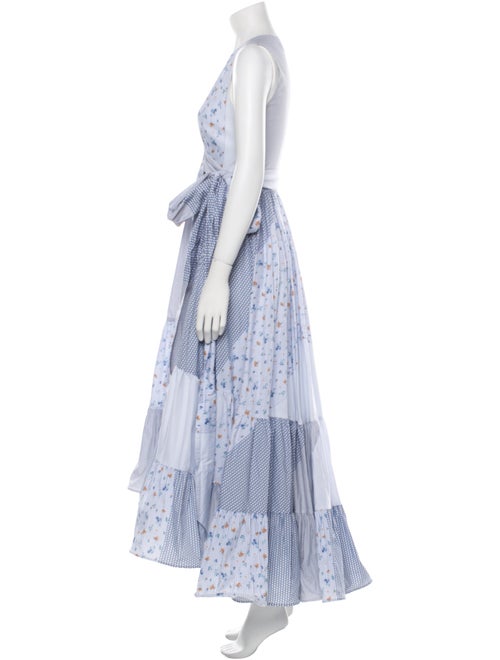 Silvia Tcherassi Printed Long Dress