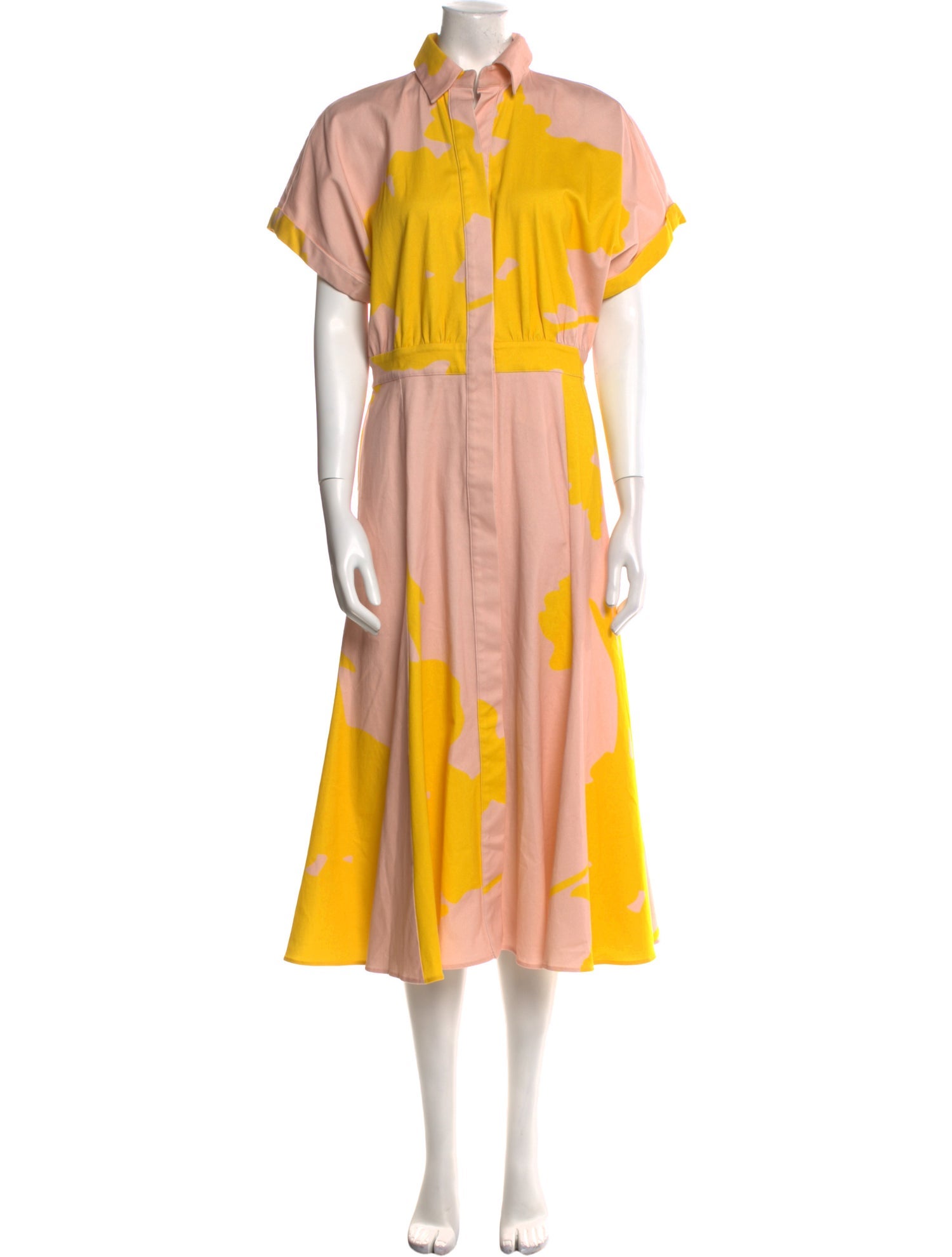 Silvia Tcherassi Floral Print Midi Length Dress