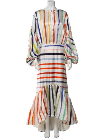 Silvia Tcherassi Silk Long Dress