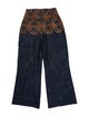Silvia Tcherassi Printed Eyelet Trim Pant Set