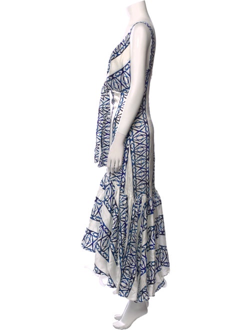 Silvia Tcherassi Silk Long Dress