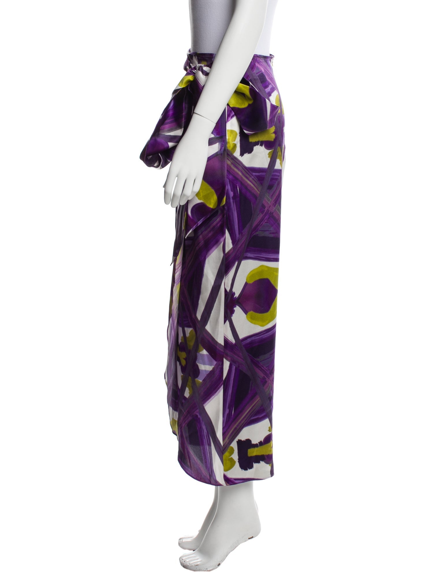 Silvia Tcherassi Printed Midi Length Skirt