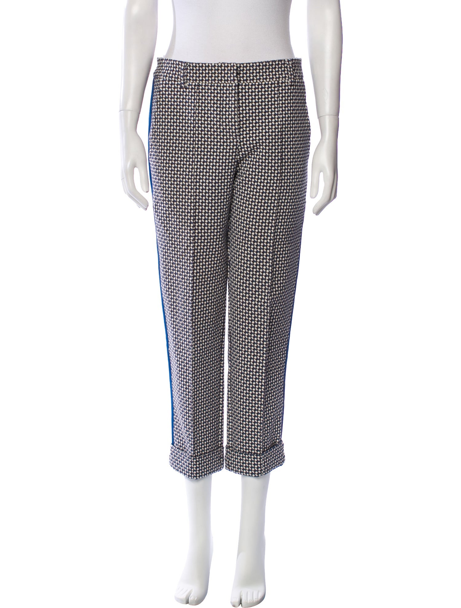 Silvia Tcherassi Printed Straight Leg Pants