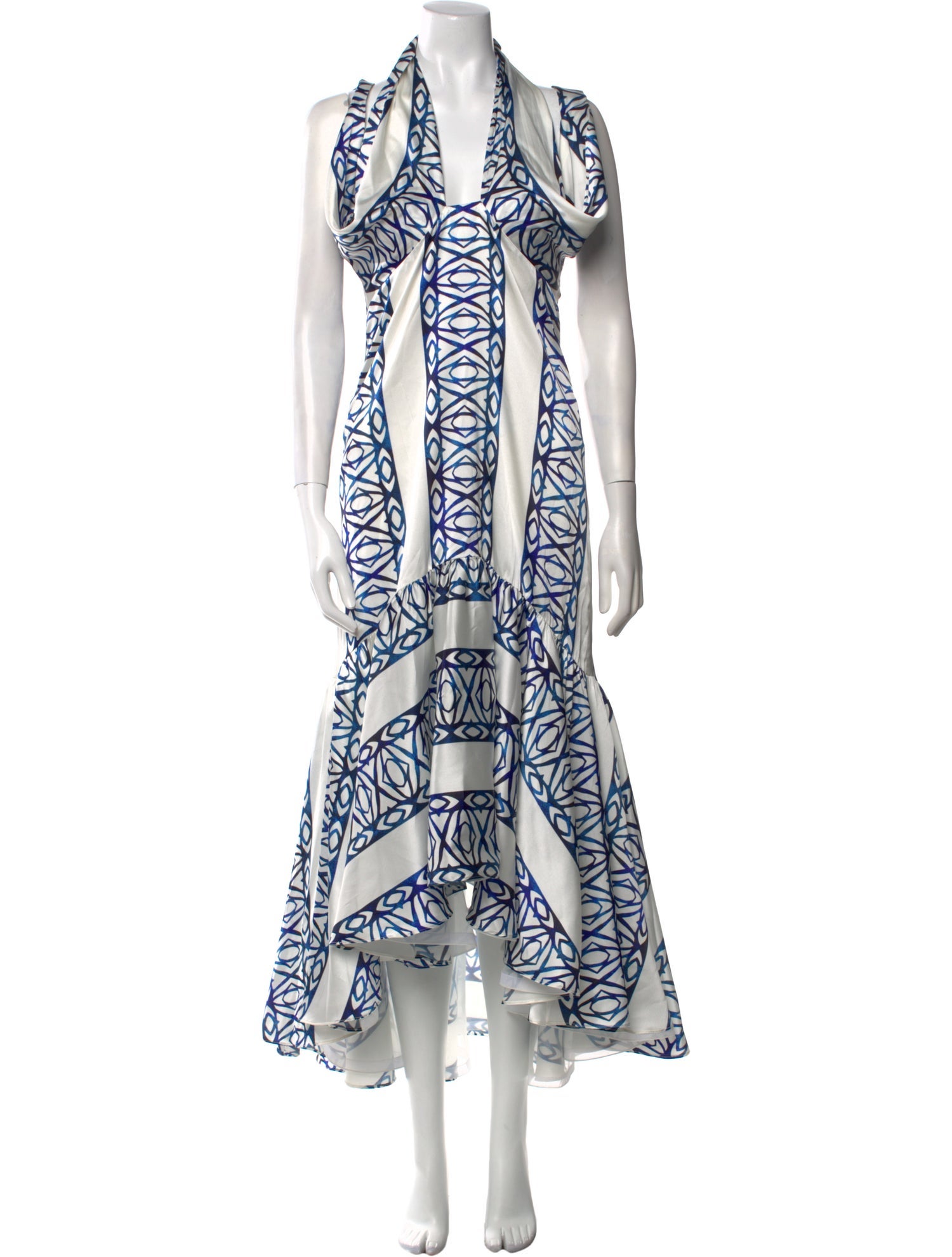 Silvia Tcherassi Silk Long Dress