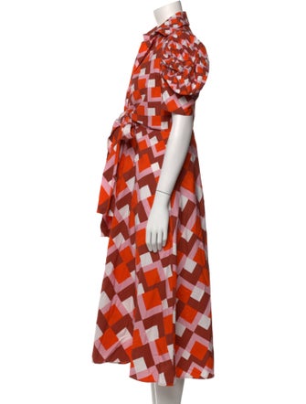 Silvia Tcherassi Printed Long Dress