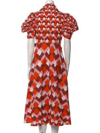 Silvia Tcherassi Printed Long Dress