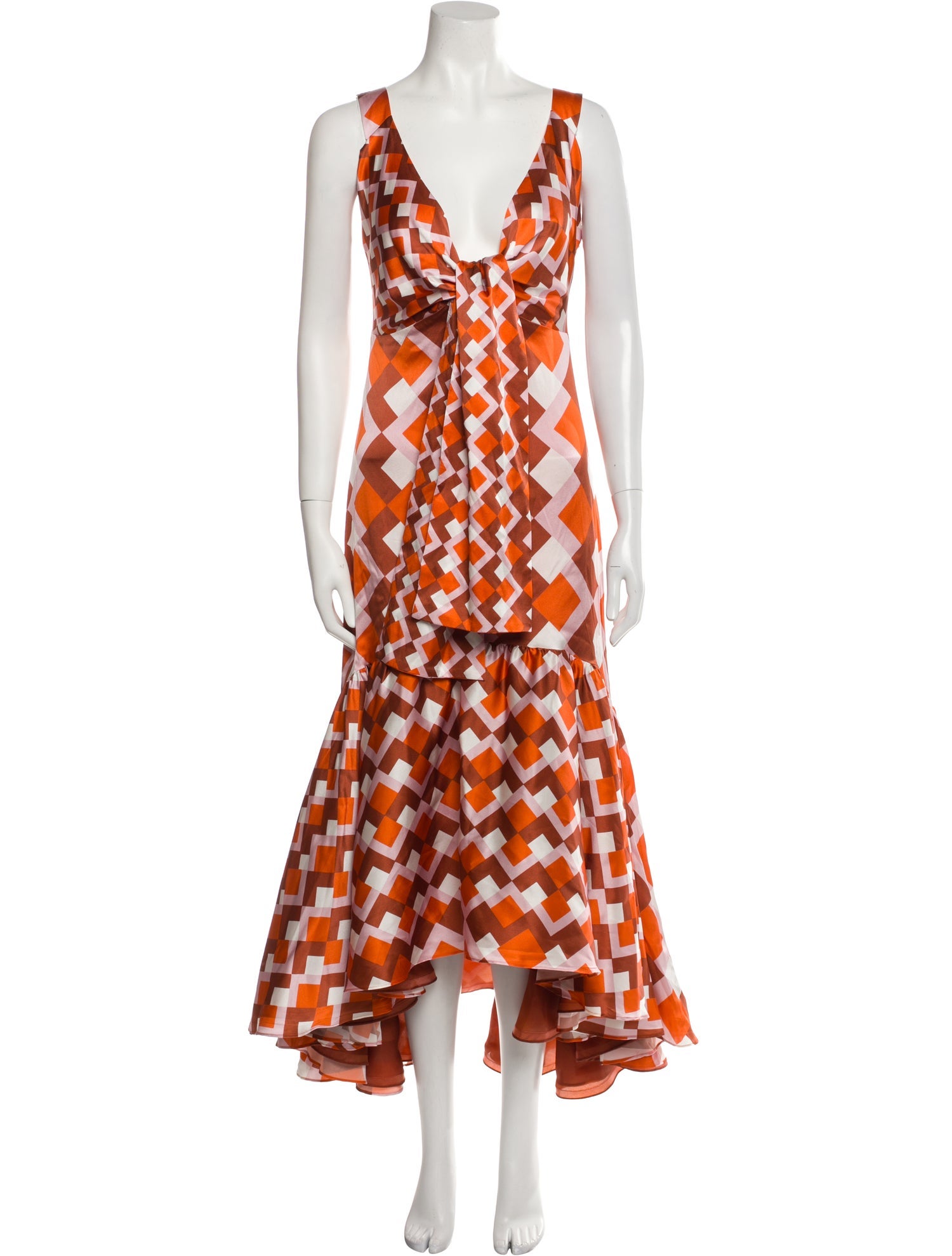 Silvia Tcherassi Silk Long Dress