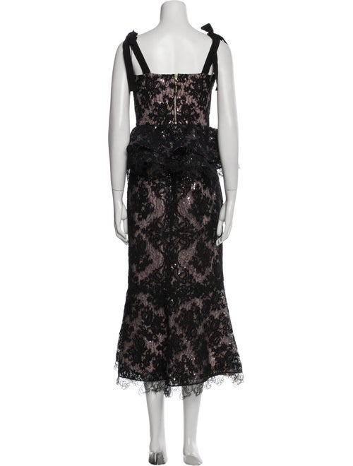 Silvia Tcherassi Lace Pattern Skirt Set