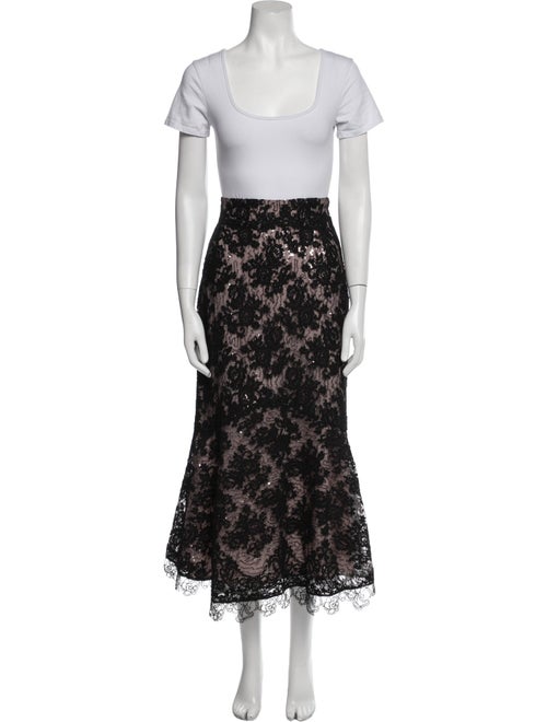 Silvia Tcherassi Lace Pattern Skirt Set