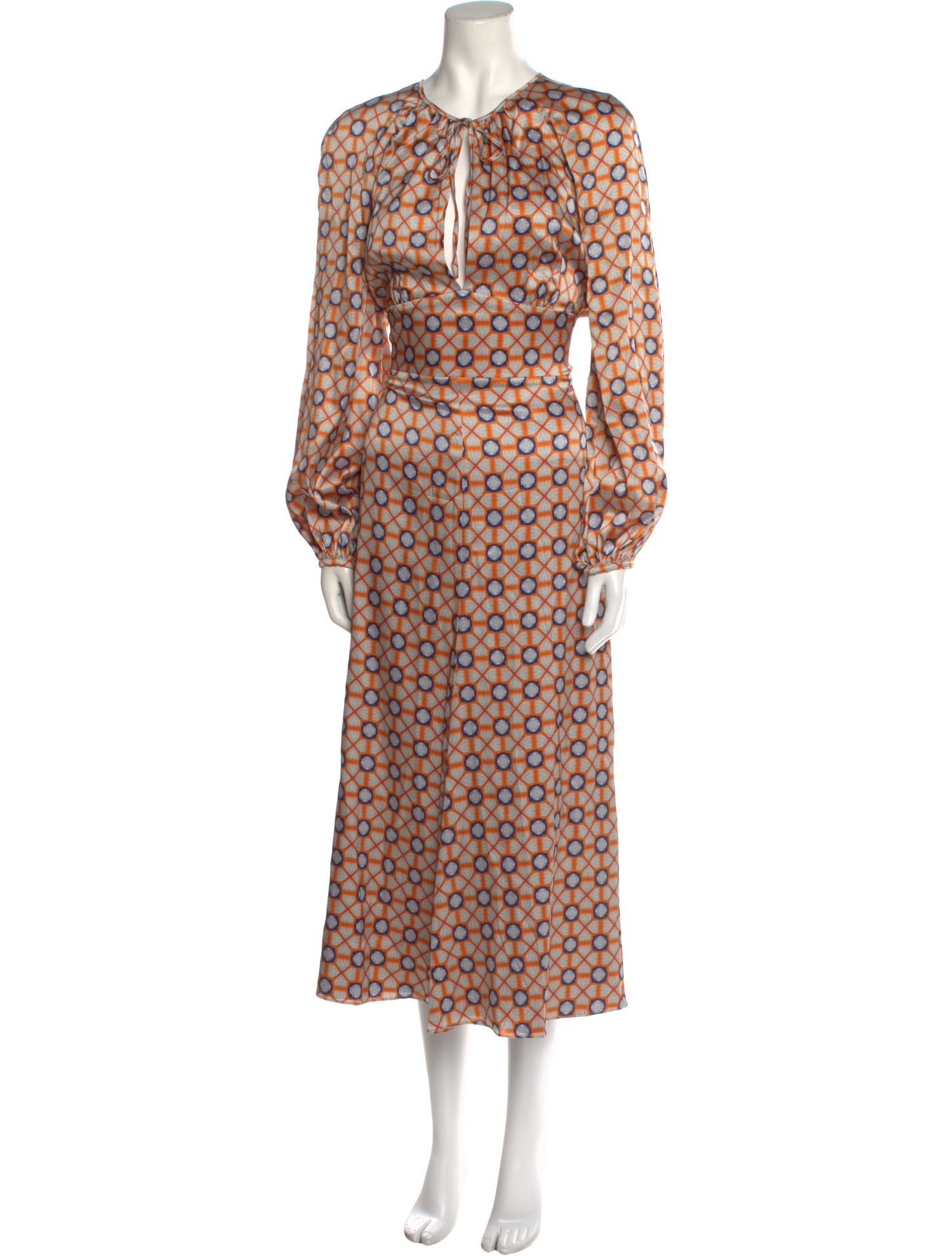 Silvia Tcherassi Silk Long Dress