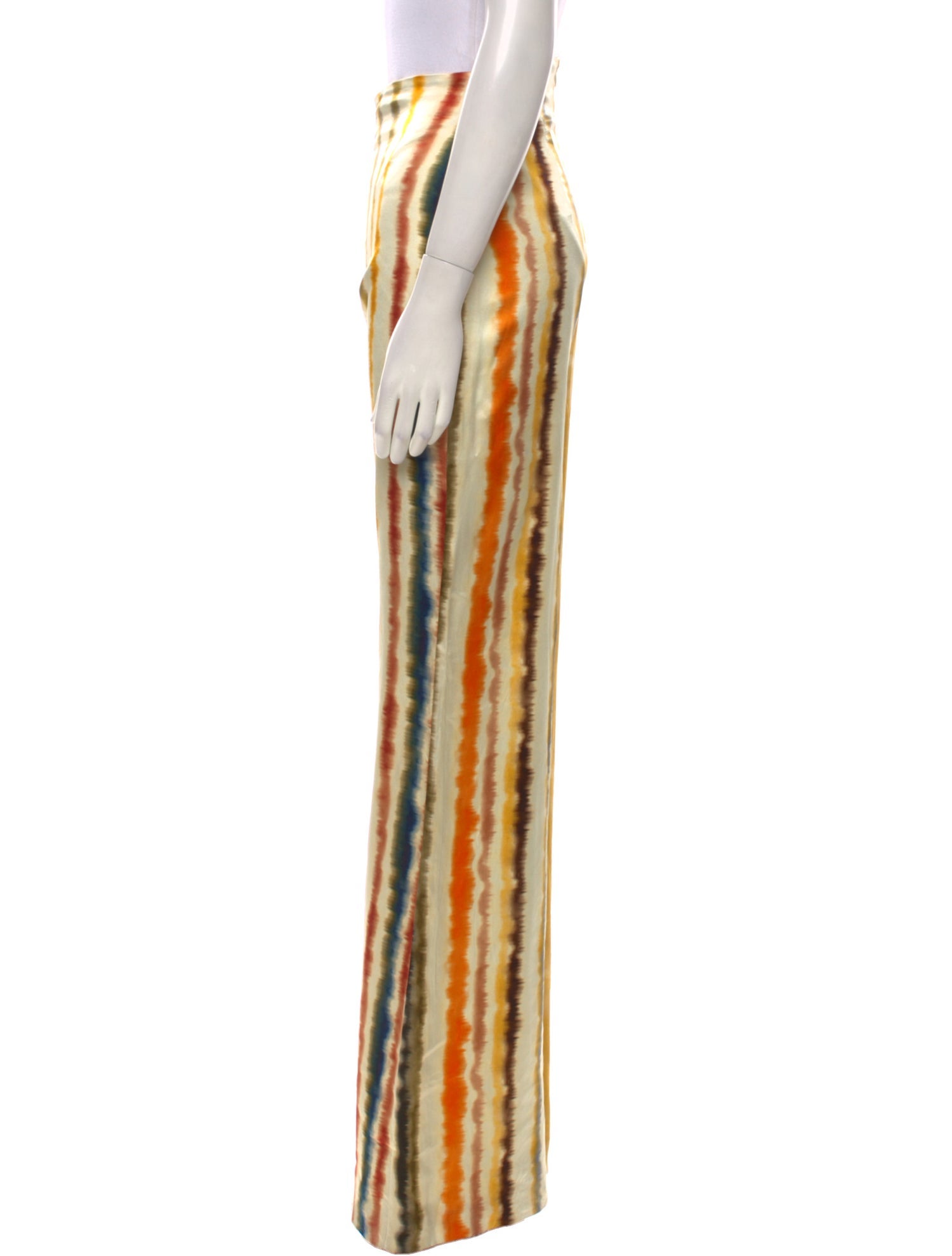 Silvia Tcherassi Silk Wide Leg Pants