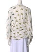 Silvia Tcherassi Printed V-Neck Blouse