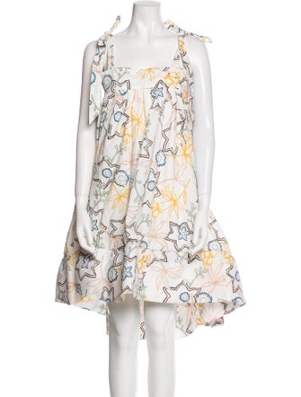 Silvia Tcherassi Printed Knee-Length Dress