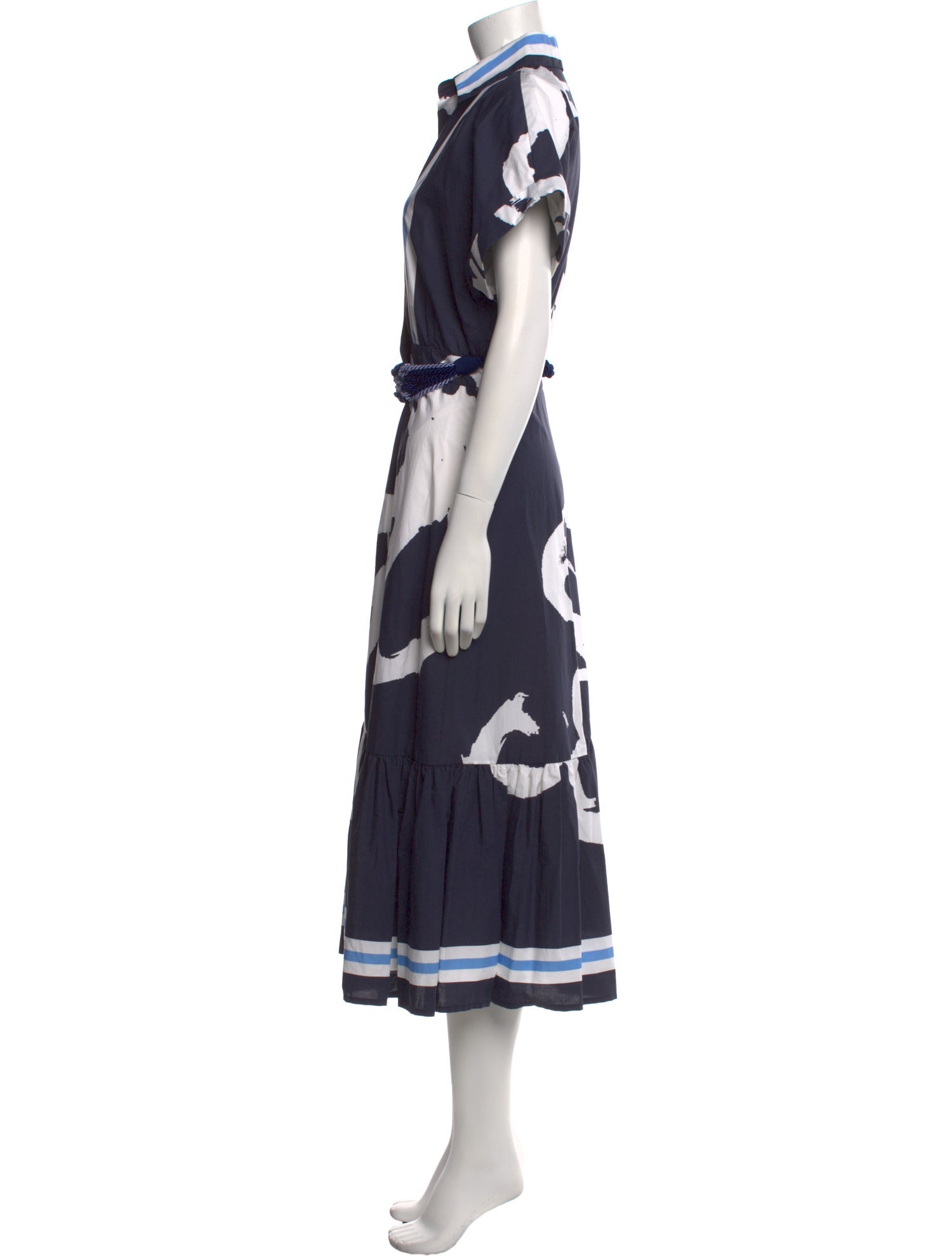 Silvia Tcherassi Printed Long Dress