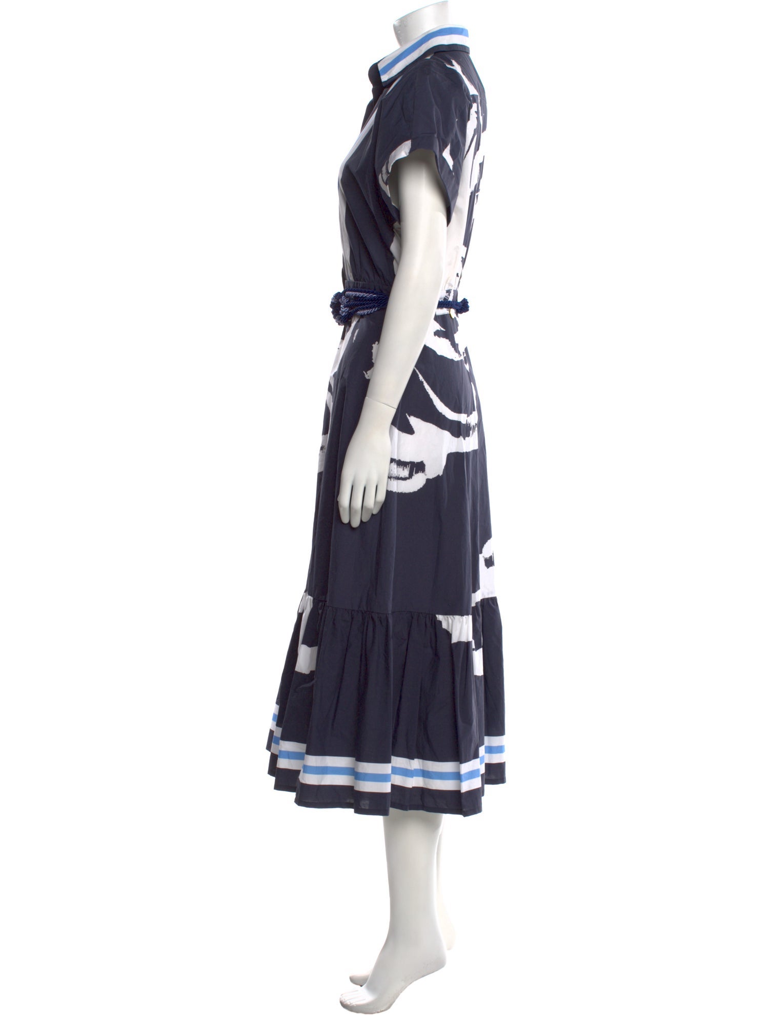 Silvia Tcherassi Printed Long Dress