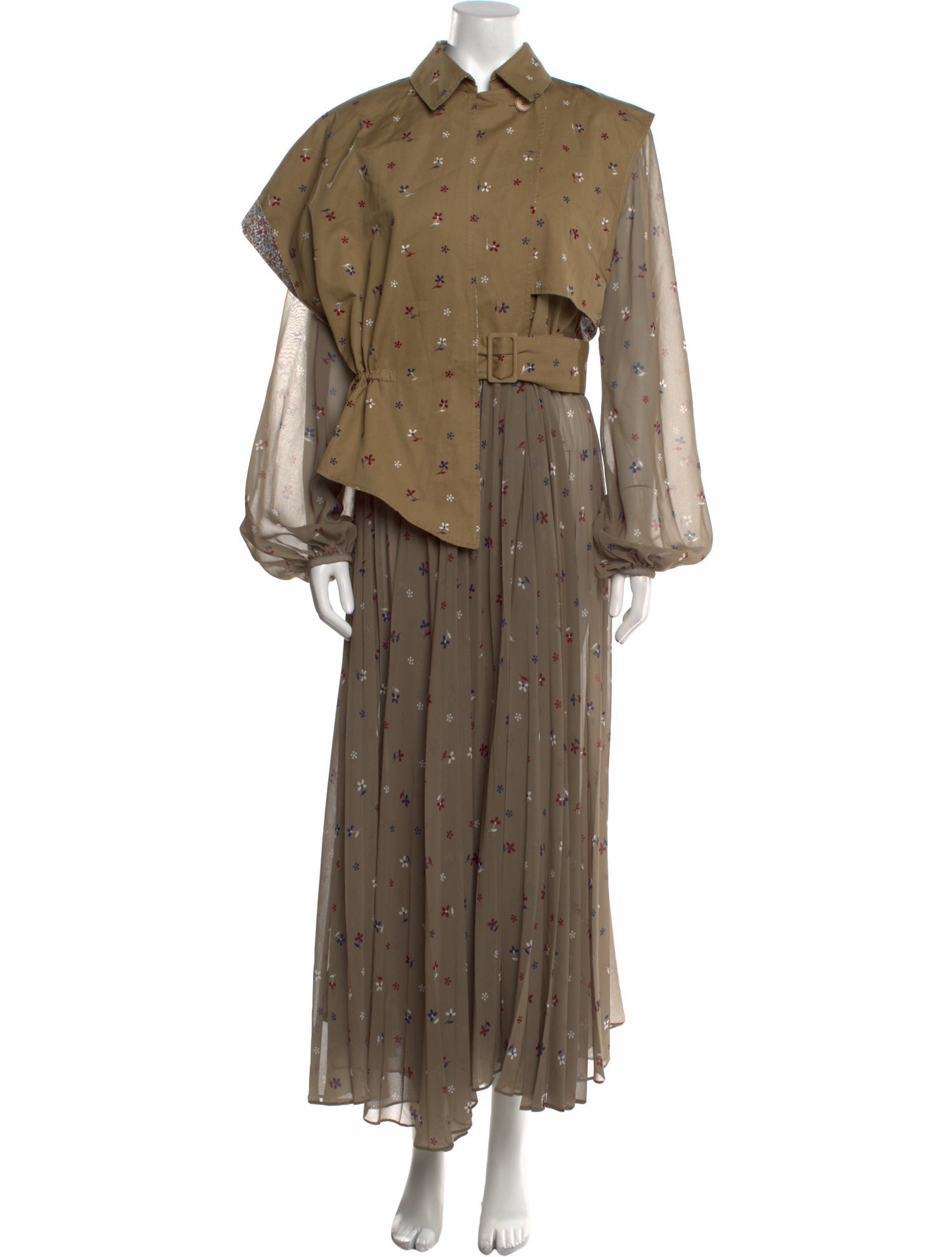 Silvia Tcherassi Printed Long Dress
