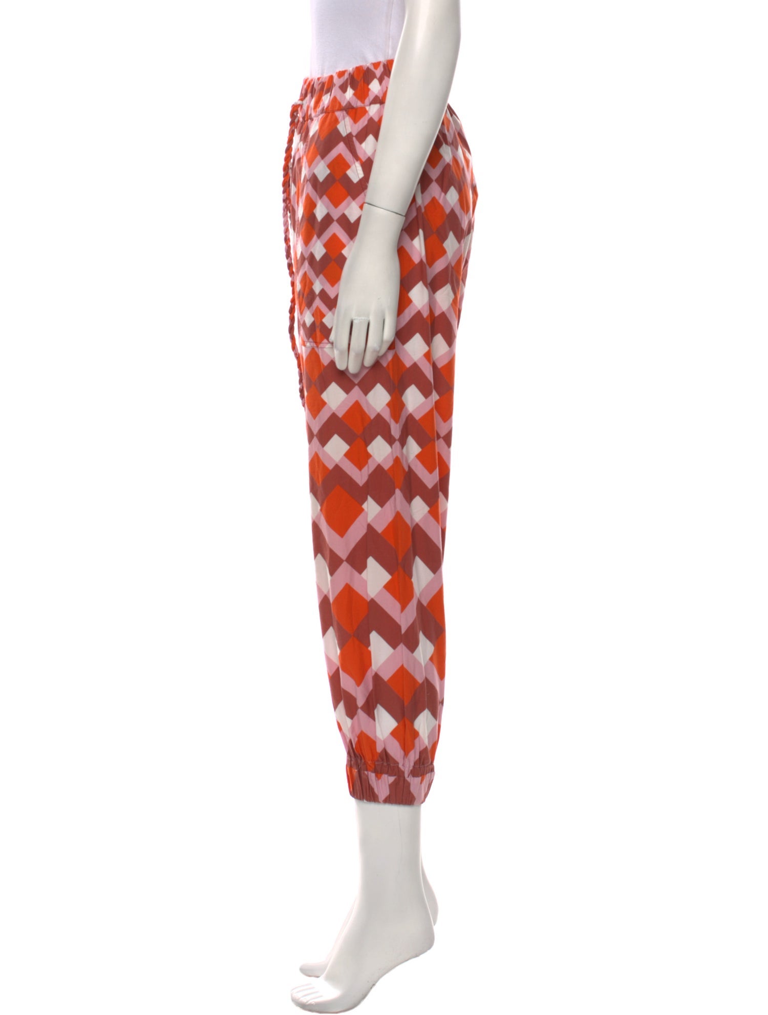 Silvia Tcherassi Printed Skinny Leg Pants