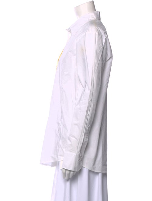 Silvia Tcherassi Long Sleeve Button-Up Top