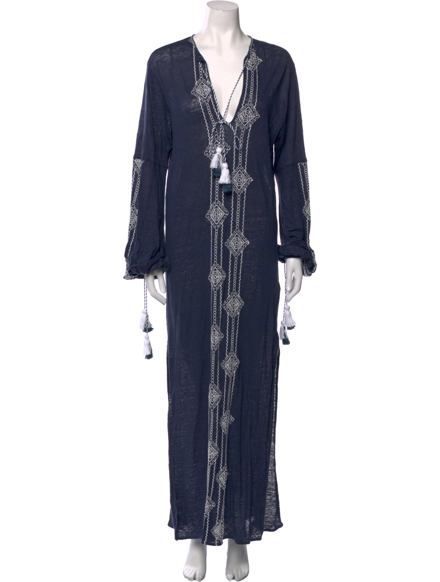 Silvia Tcherassi Linen Long Dress w/ Tags