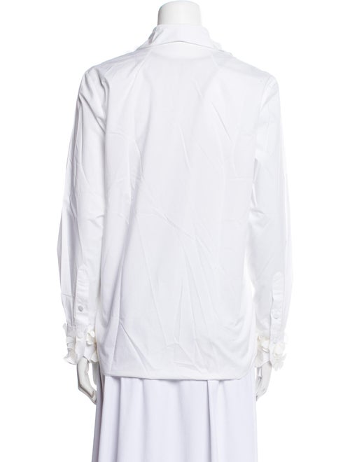 Silvia Tcherassi Long Sleeve Button-Up Top