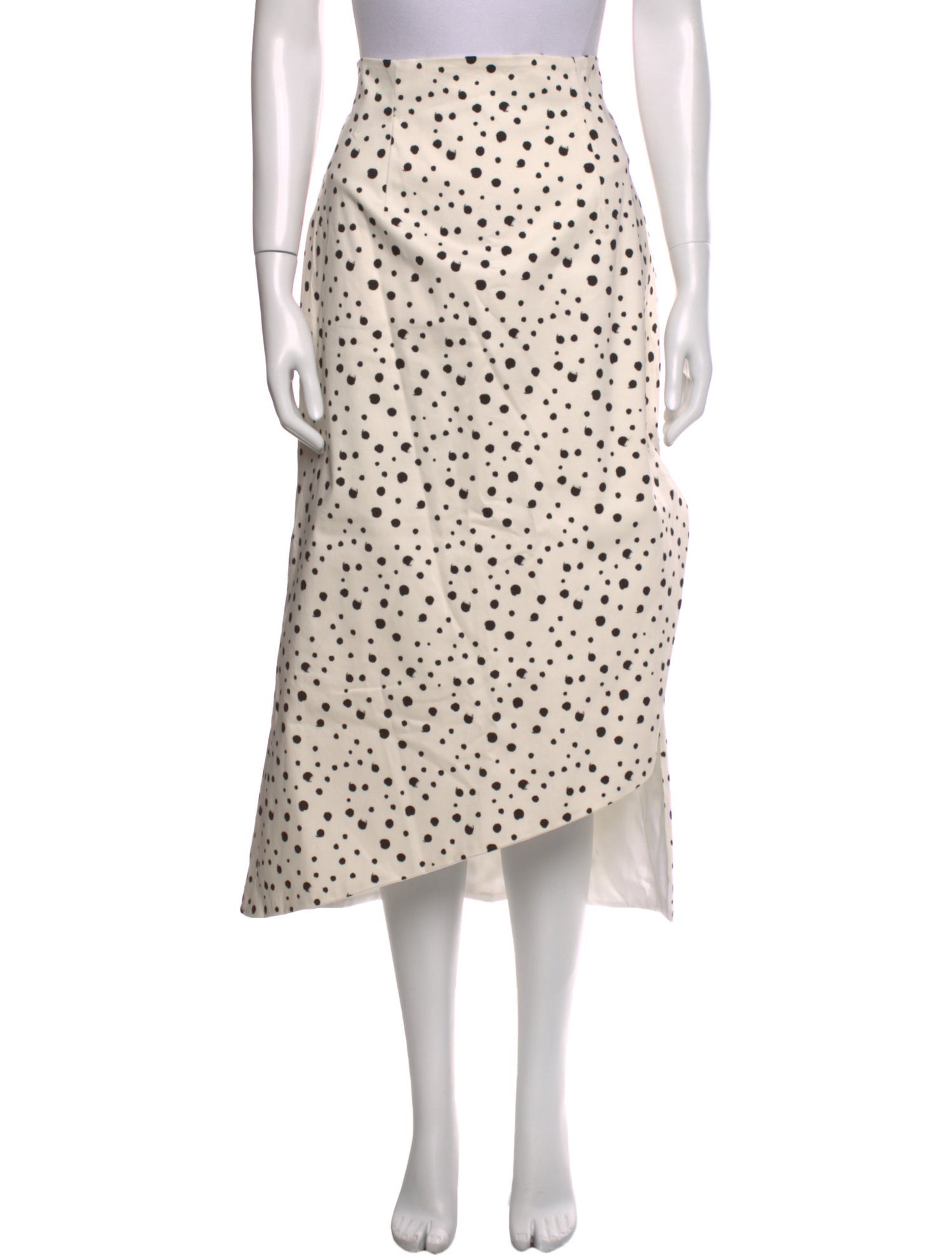 Silvia Tcherassi Polka Dot Print Midi Length Skirt w/ Tags