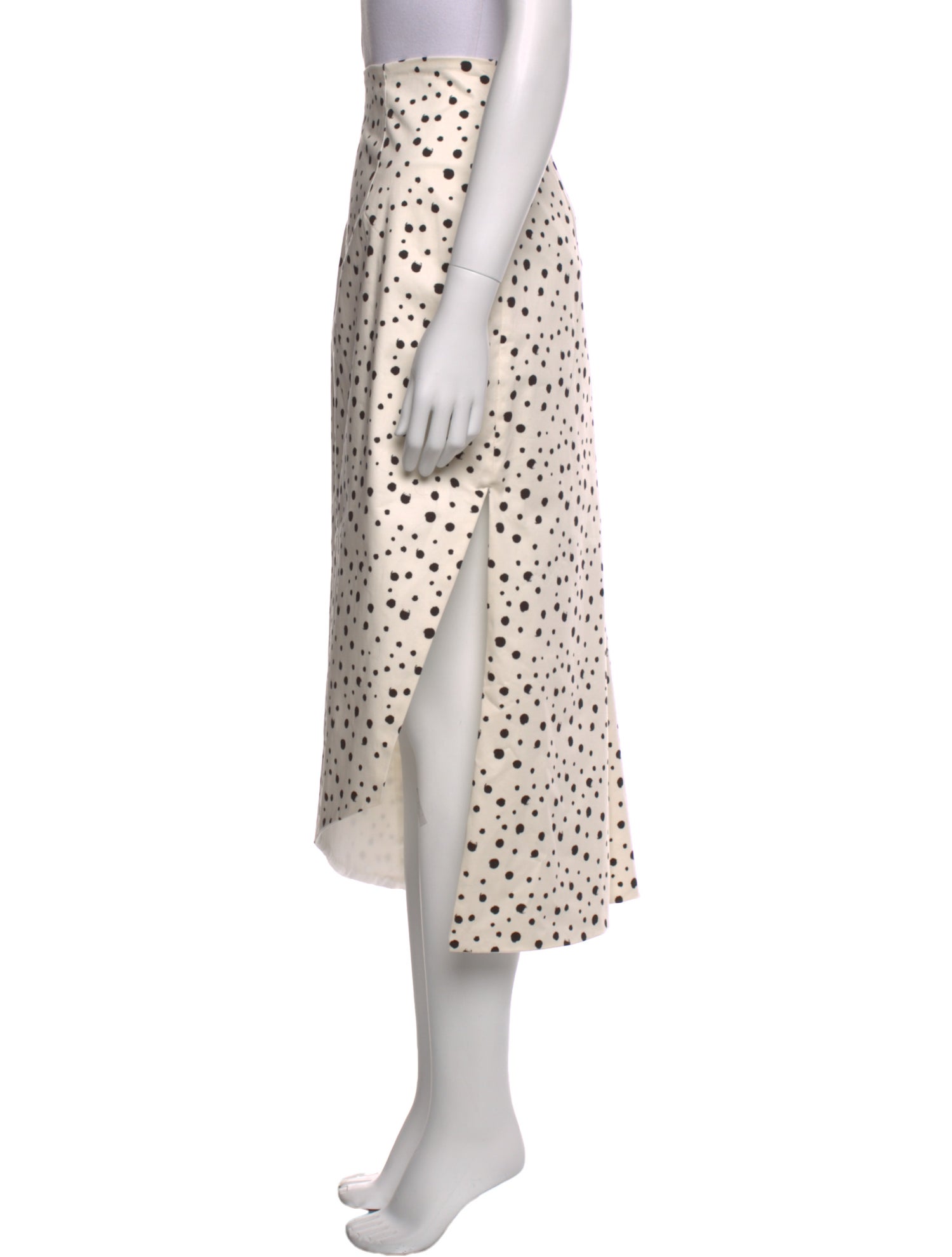 Silvia Tcherassi Polka Dot Print Midi Length Skirt w/ Tags